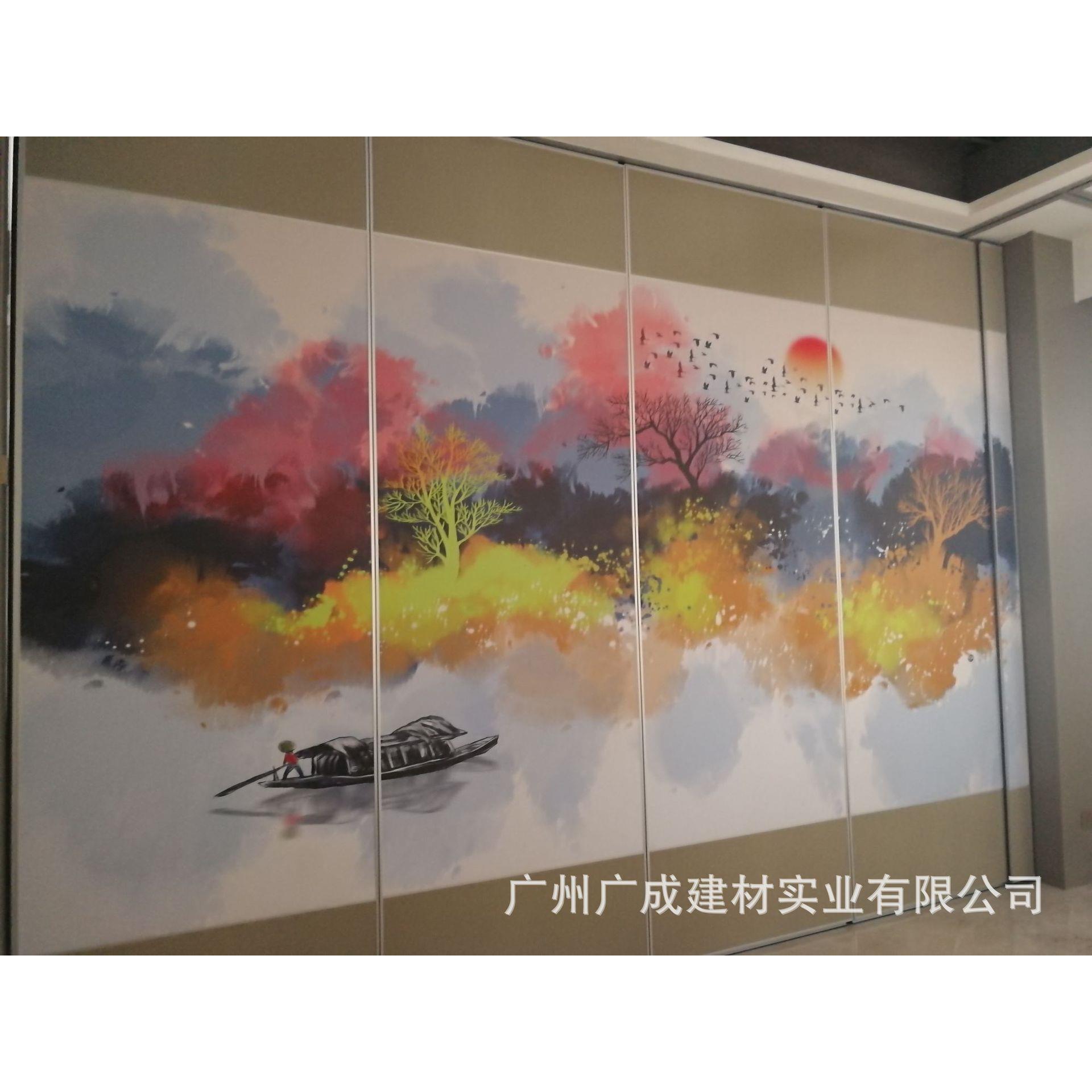深圳型酒店活动隔断 厂家直销酒店移动屏风 沃欧活动隔断价格