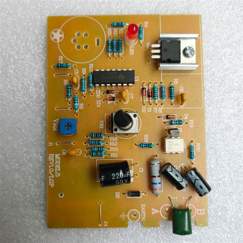 白光936焊台主板双IC焊台电路板恒温烙铁控制板焊台主板面板线路