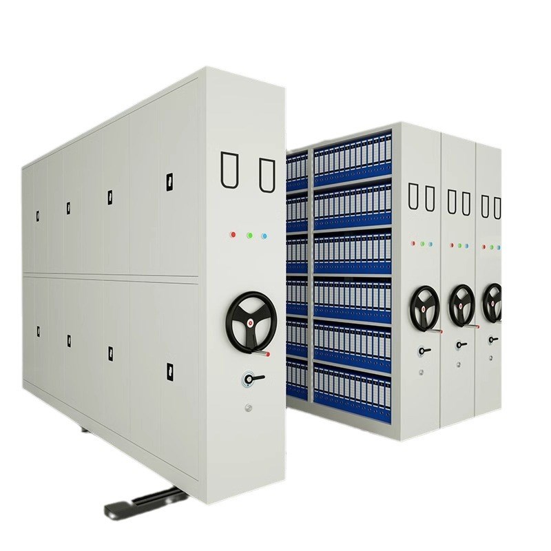 密集架档案室密集柜手摇式移动档案柜文件柜凭证柜货架智能密集柜