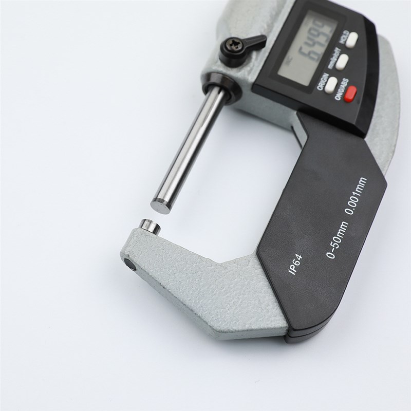 IP64外径千分尺数显0-50mm 0.001数显电子螺旋测微器千分卡尺