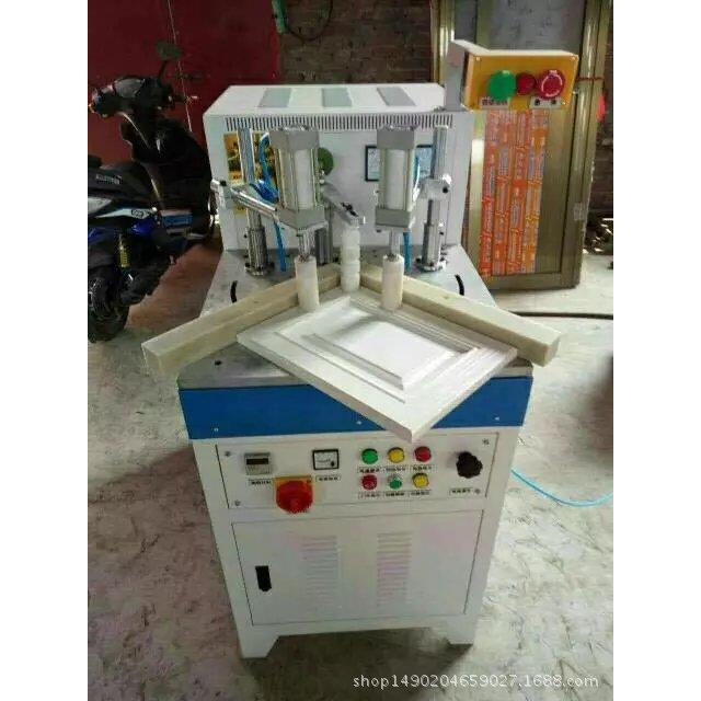 精密高频组框机 家具板门窗框相框镜框精密组装机可