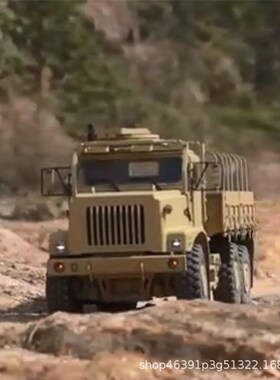 CROSSRC仿真TC6军卡攀爬车1/12遥控电动RC模型车6驱六轮转向 包邮