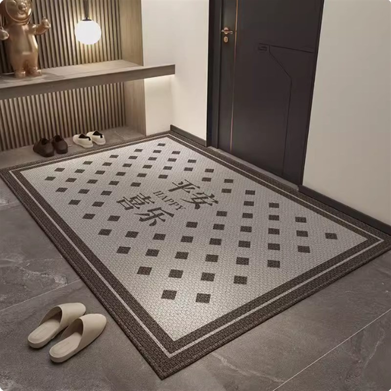 入户门地垫入户门垫门口进门脚垫地毯2024新款家用大门垫子高级感