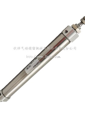 伙伴气动全新迷你气缸CDJ2E CDJ2M16-5Z-B/CDJ2M16-200Z-B不锈钢