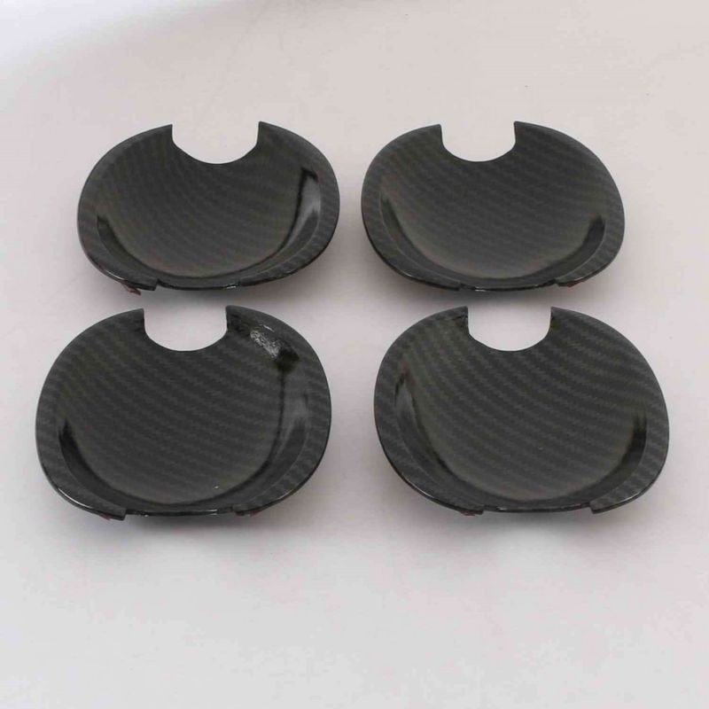 适用于GMC Acadia  2007-2015款拉手车门外把手门碗碳纤纹改装饰