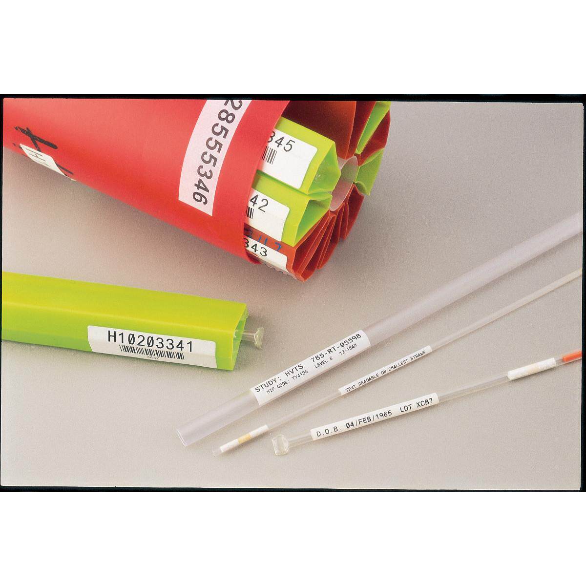 THT-116-427-5 贝迪BRADY白色/半透明自覆膜线缆冻存管标签
