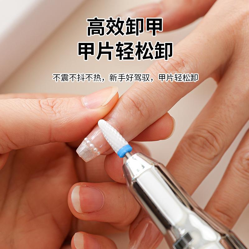 美甲打磨机美甲店专用陶瓷头专业电动抛光灰指甲磨甲器卸甲打磨机图片