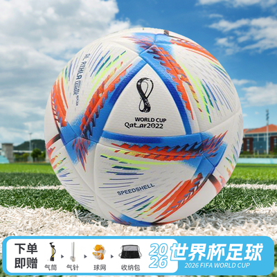 2022世界杯足球比赛中考青少年运动训练成人专用耐磨5号儿童足球
