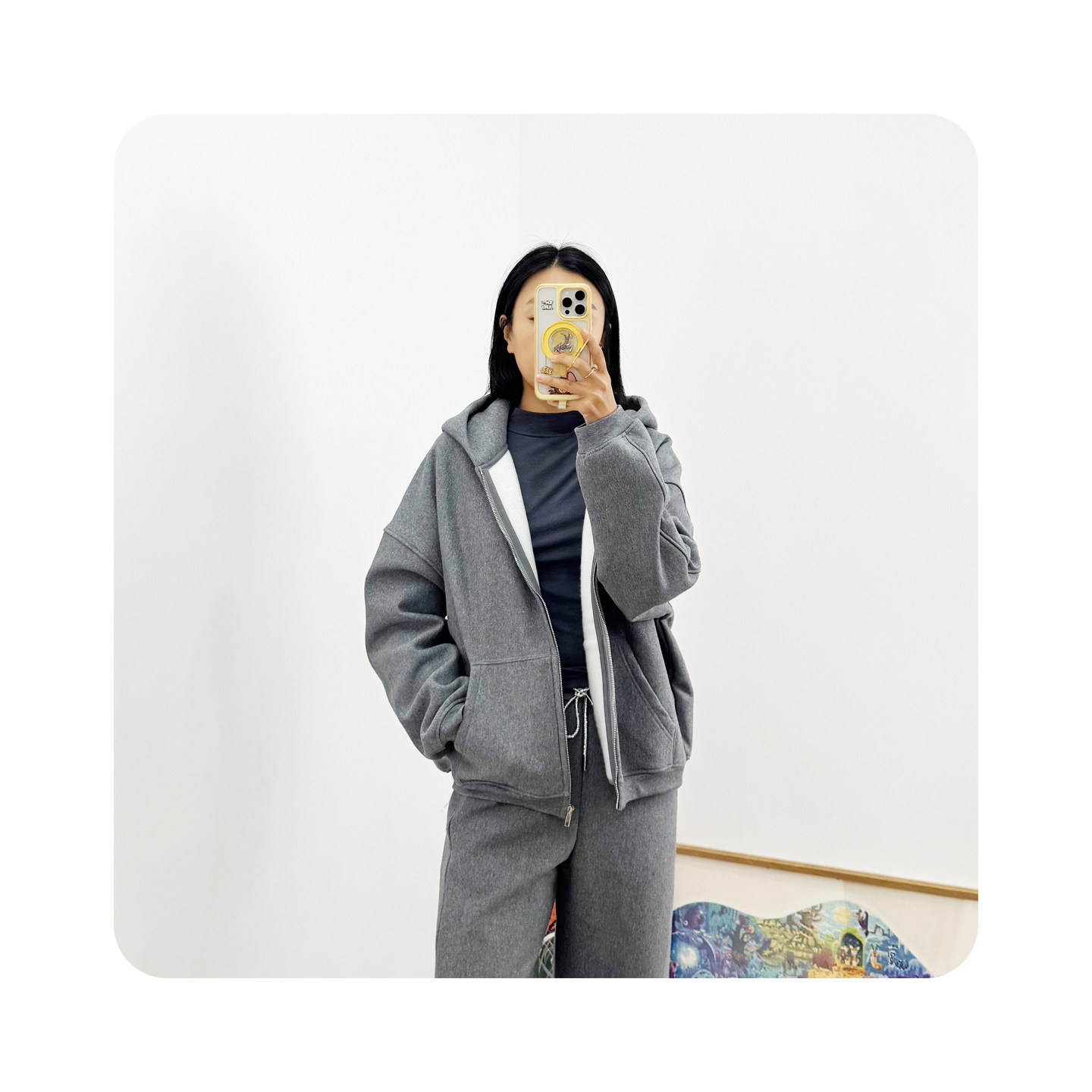 明星同款重工面料星光闪闪外套