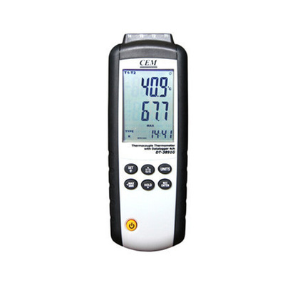 CEM华盛昌 DT-3891F/DT-3891G 四通道USB记录热电偶温度计