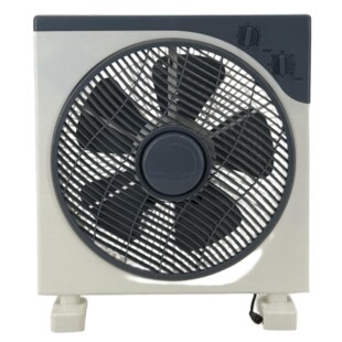 12寸充电转页扇12inch rechargeable box fan solar box fan