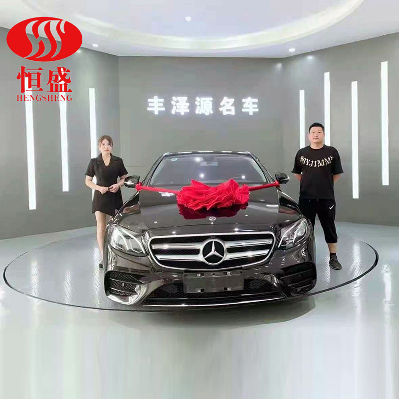 汽车旋转台展厅旋转展示台电动掉头旋转台大型车展旋转台室外转台