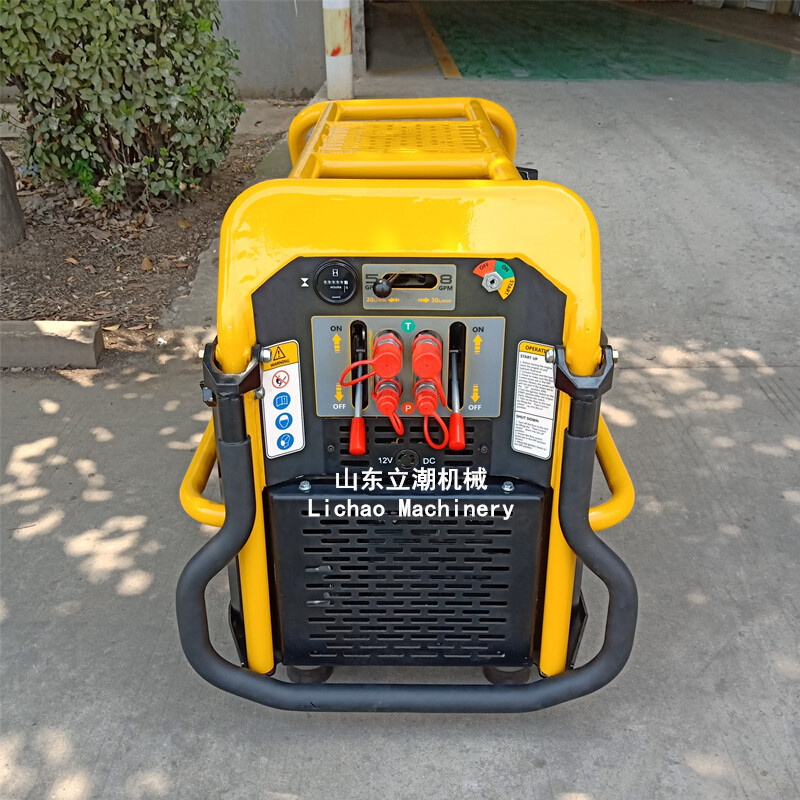 双回路35马力移动式液压动力站一拖二机型 渣浆泵破碎镐动力源