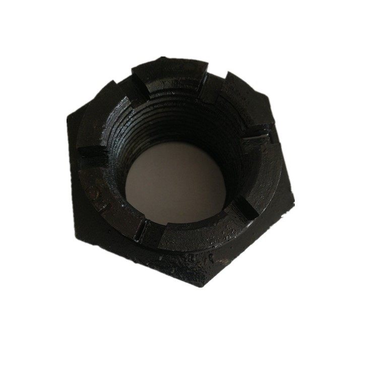 厂家直供   高强度  镀锌 开槽螺母 GB6178开花螺帽 做各种异型