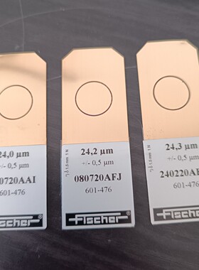 德国菲希尔FISCHER测厚仪FMP10-40标准片厚度试片