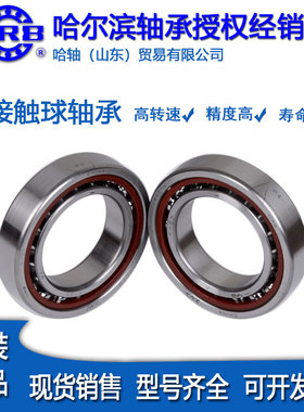 HRB哈尔滨角接触球轴承7218 7219 7220AC机床主轴精密轴承现货