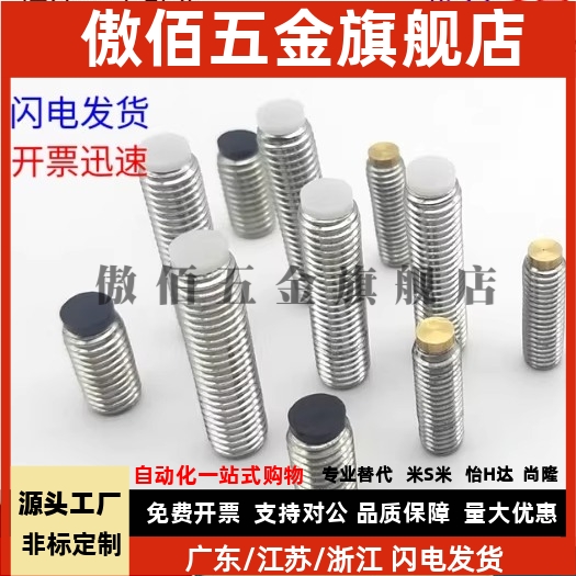 TDA21-M6/M8-L8/L10/L12/L16/L20/L25/L30/L40/L50挡块止动螺钉丝