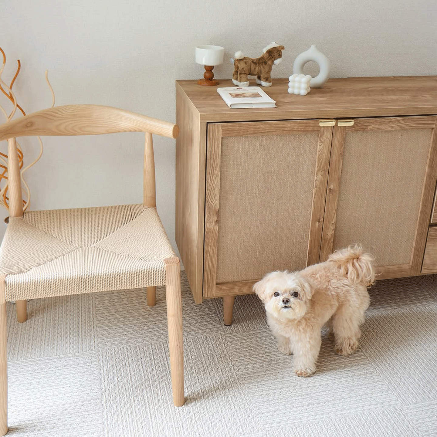 日本东理TOLI家用剑麻质感地毯