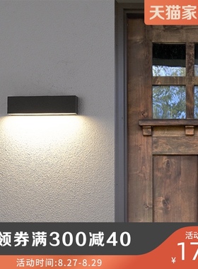 优选HILITE/醒目 壁灯户外室防水门头装饰led洗墙长条形庭院阳台