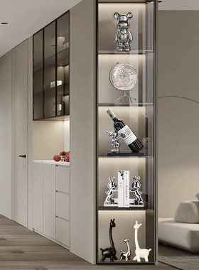 优选高档玻璃酒柜装饰品摆件玄关餐边柜客厅电视柜家居软装乔迁礼