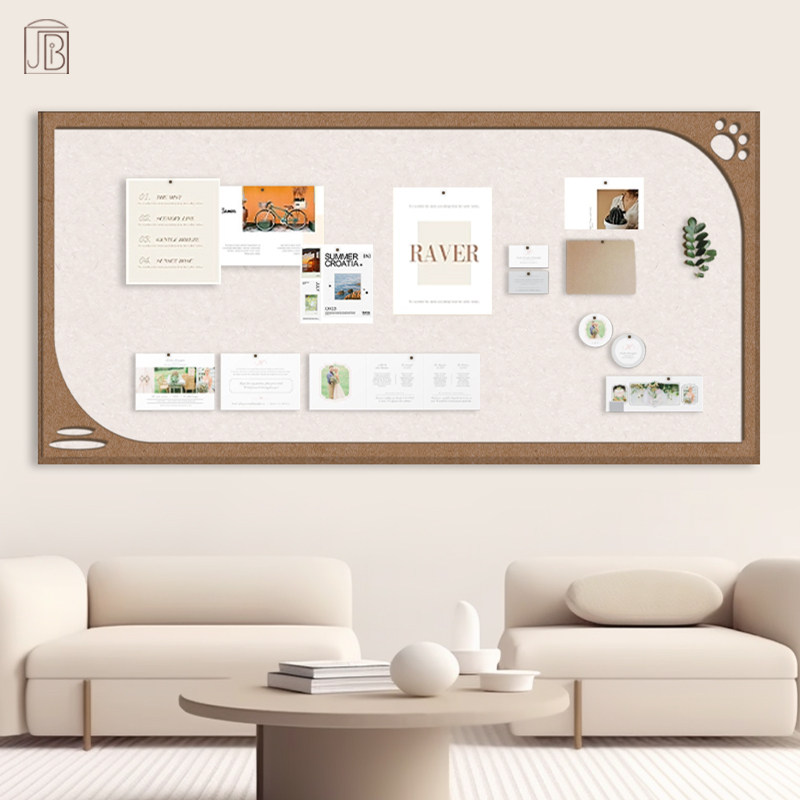 优选幼儿园毛毡墙贴文化墙照片墙背景板墙面装饰软木板相片墙告示