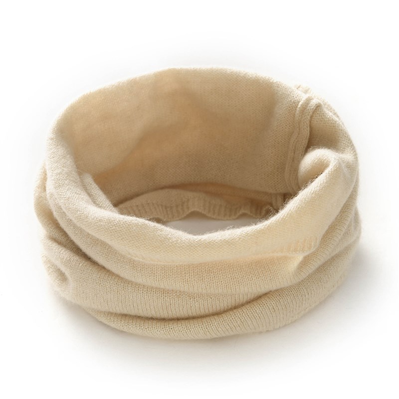 优选100%纯羊绒围脖秋冬季新款颈部保暖护颈椎防寒针织脖套