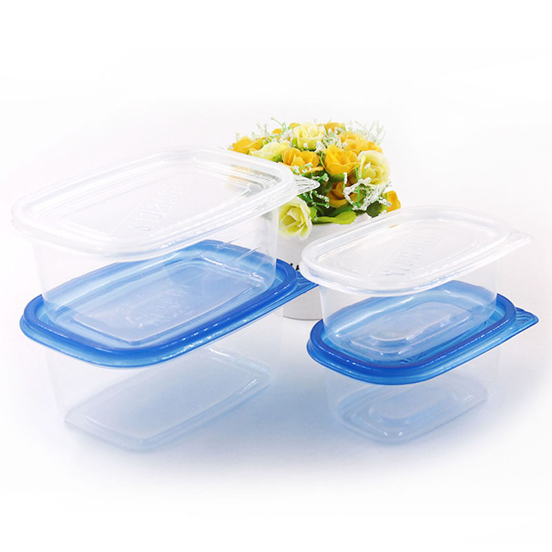 优选280/709ml水果捞盒千层盒长方形豆乳盒蛋糕盒子塑料盒打包盒5