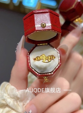 新中式古法金生肖马本命年