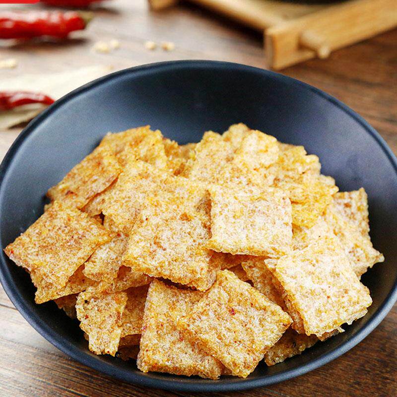 云岭锅巴安徽泾县特产网红零食小吃大米香辣锅巴非油炸