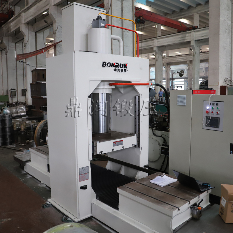 160吨龙门式大电机压装机 160t移动工作台定子入壳压装液压机