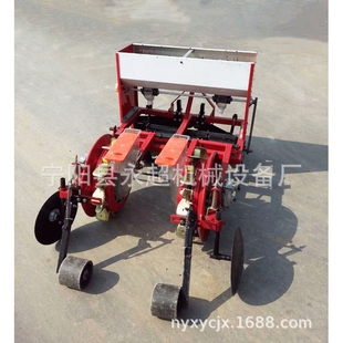 玉米谷物铺膜膜播种机 玉米铺膜播种机 谷子膜上种植机