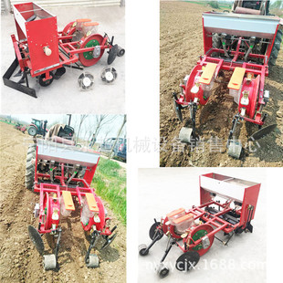 谷物铺膜播种机 谷子播种机 膜上种植机 鸭嘴免破膜精播机