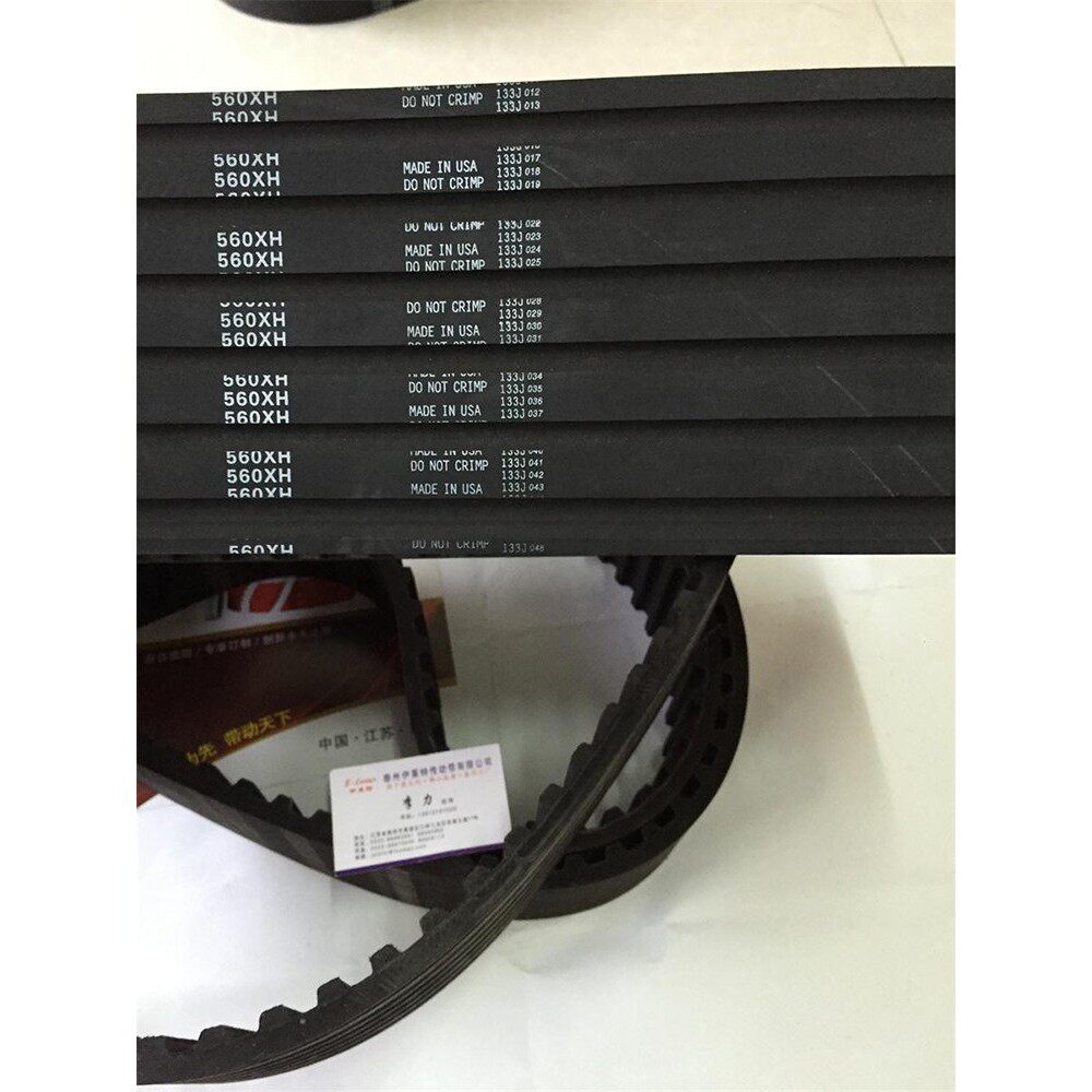 OAK太洋弯管器同步带/560XH送料皮带/空调拉铜管牵引皮带开U形槽