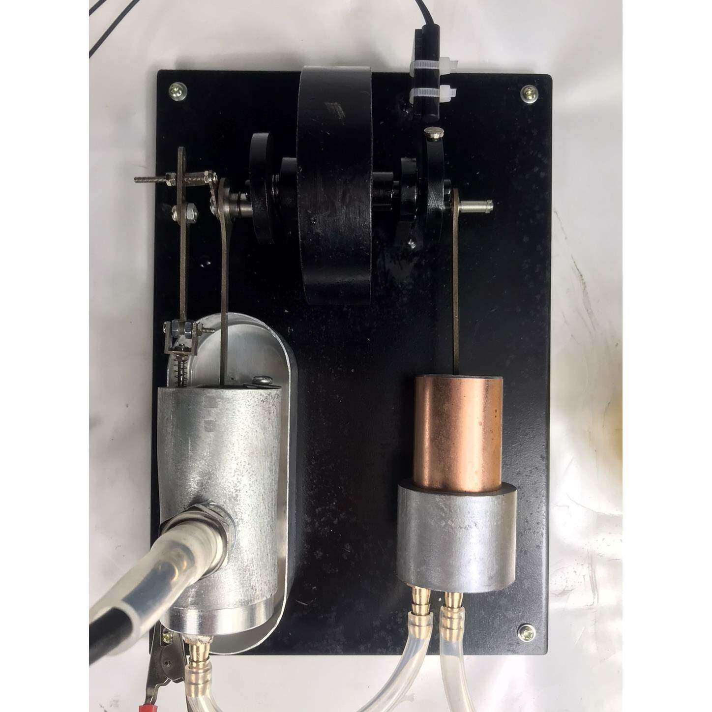 三冲程单缸内燃机模型汽油煤油甲醇微型燃油发动机新能源多燃料