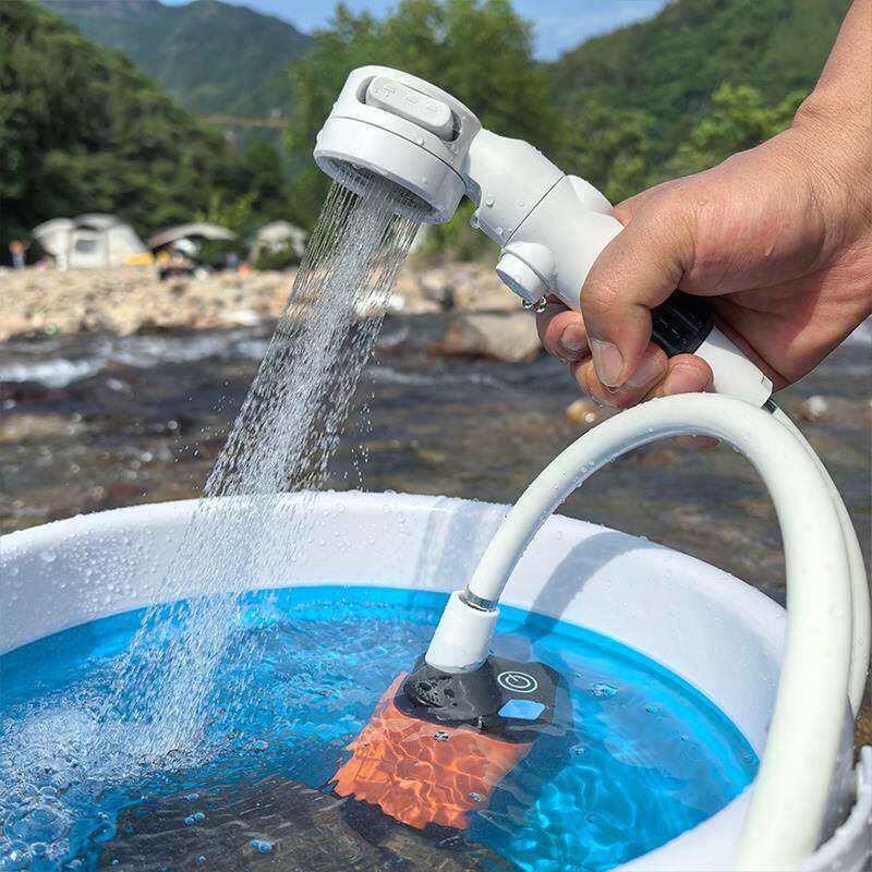 户外洗澡神器无线洗澡器电动自吸宿舍简易移动便携式花洒淋浴器