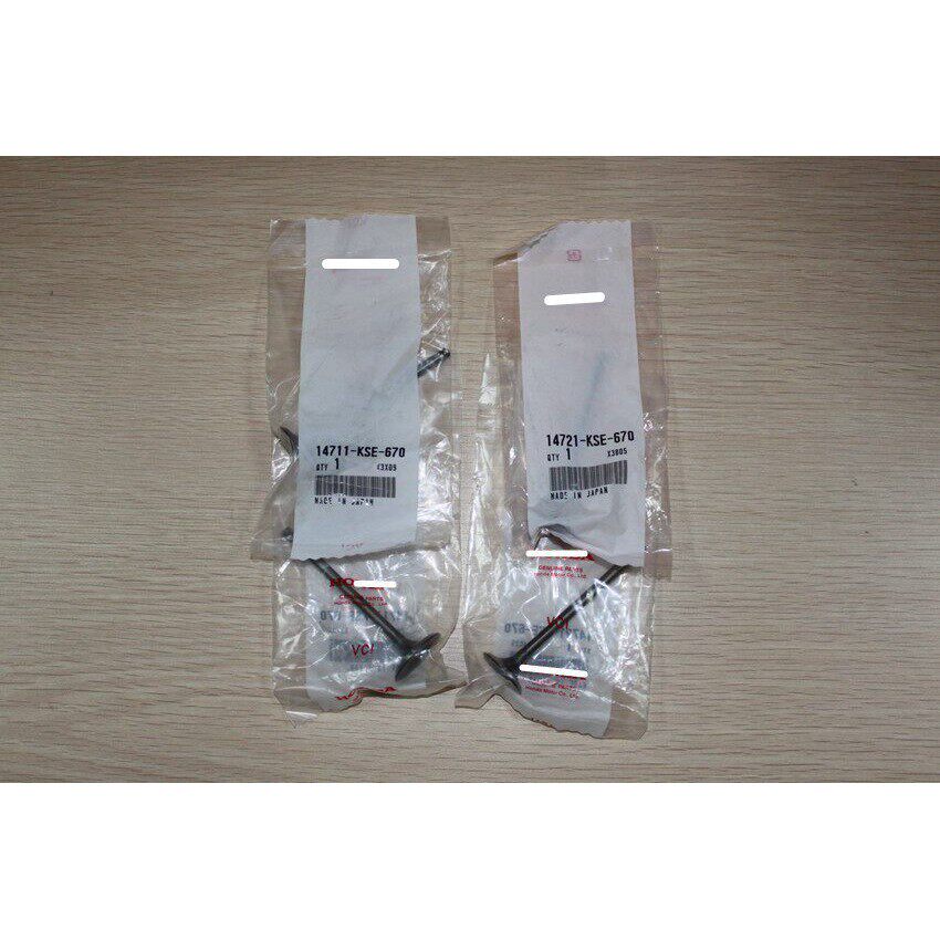 CRF150R 07-25 进排气门一套四个14711-KSE-670 14721-KSE-670