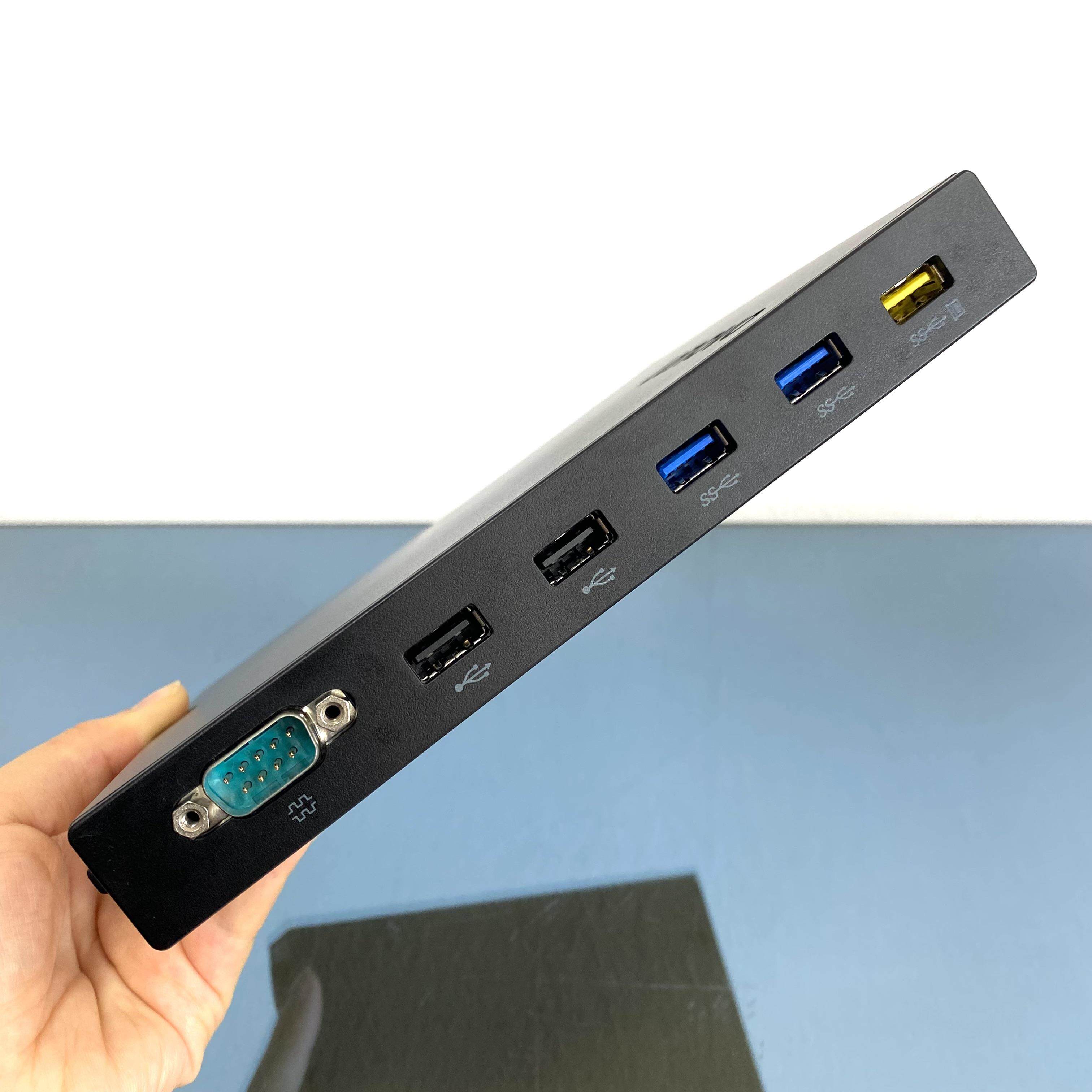 做工绝了!多功能USB3.0扩展坞hub分线器一体机转232九针串口公头