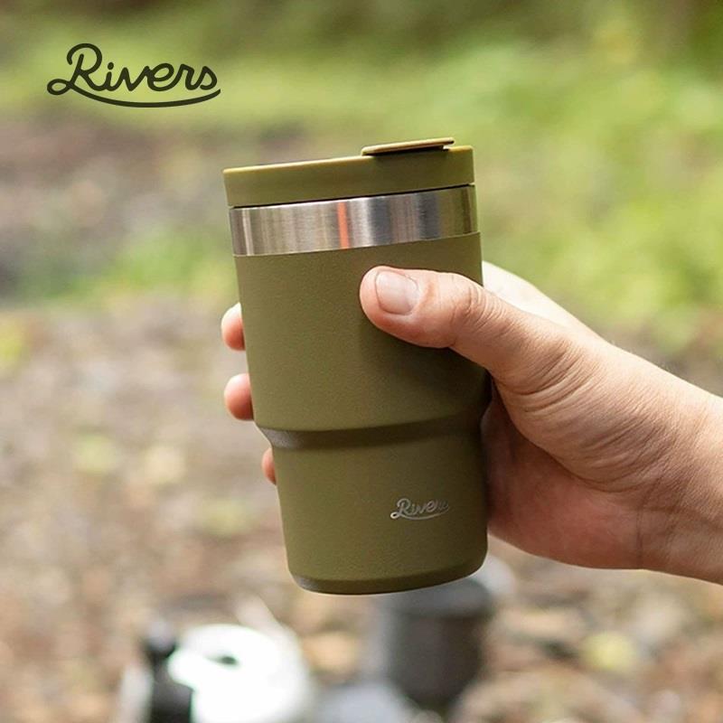 日本Rivers SHADE保温保冷咖啡杯不锈钢随行杯 便携随手杯300ml