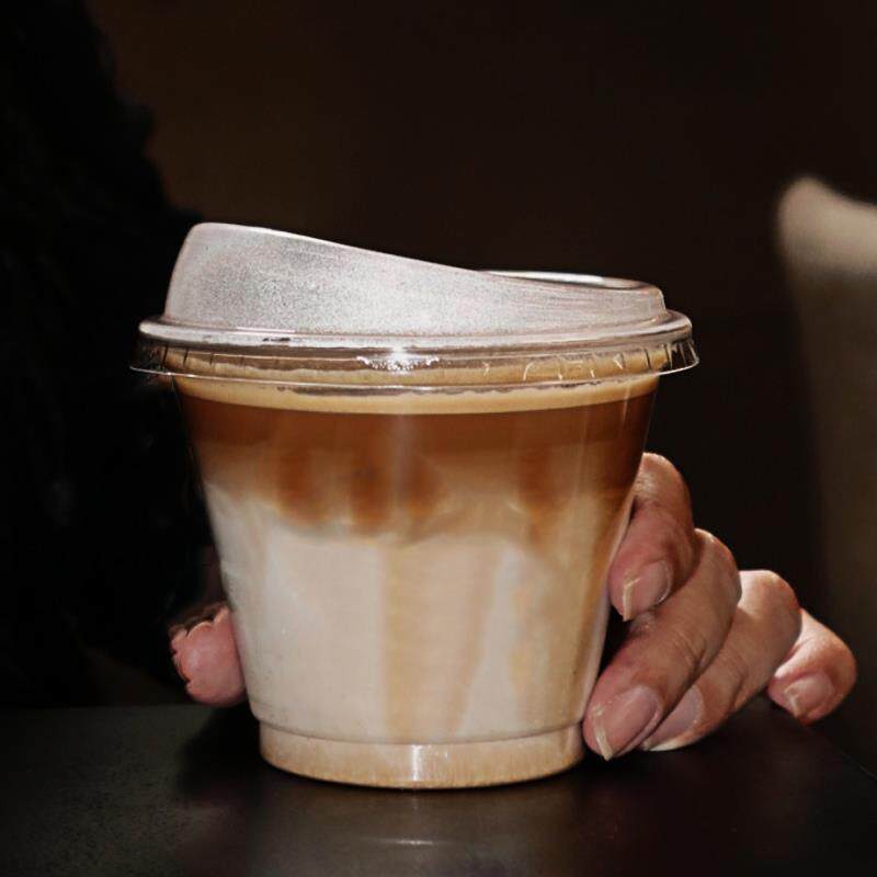 92-9oz一次性PET冷饮咖啡杯奶盖分装酱料dirty杯260ml迷你塑料杯