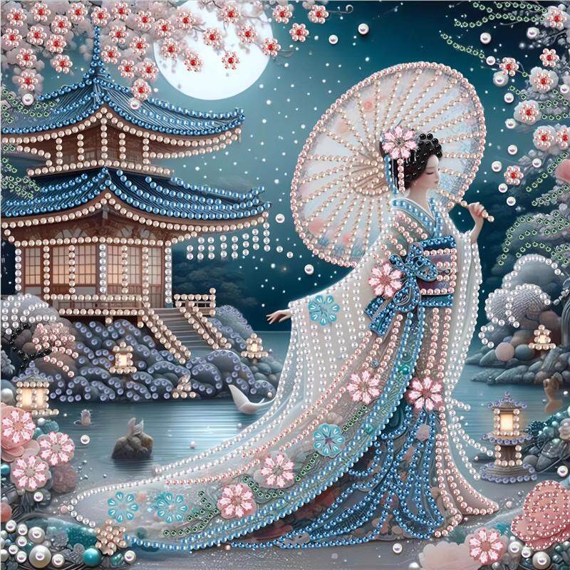 钻贴画儿童手工制作5D异形装饰画高颜值黏贴画钻石贴画
