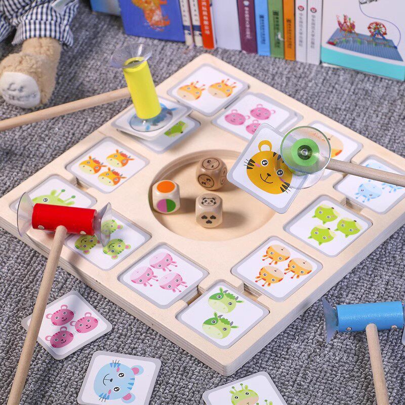 吸吸乐耐心观察力幼儿园中班数学区域材料投放桌面游戏儿童玩教具