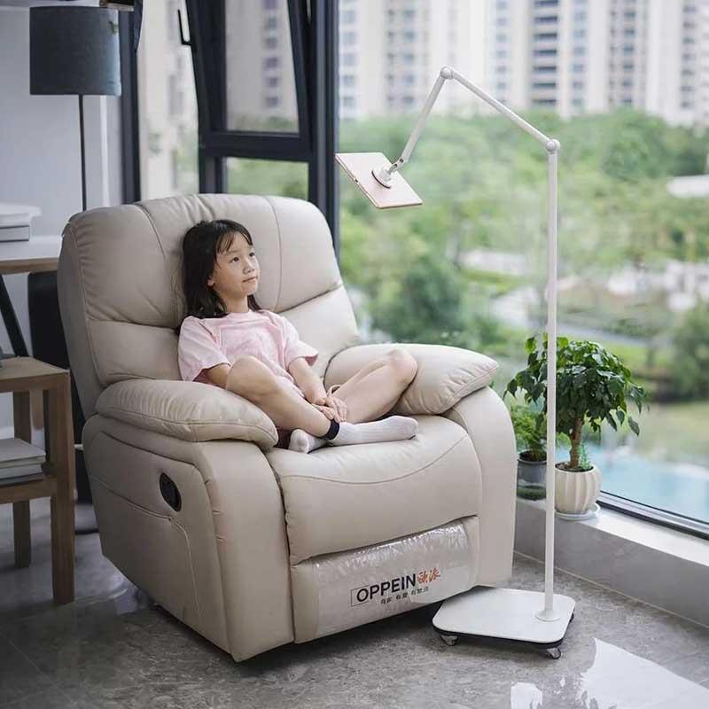 乐得磁吸落地支架带滚轮移动迷你闺蜜机手机平板通用高度角度可调