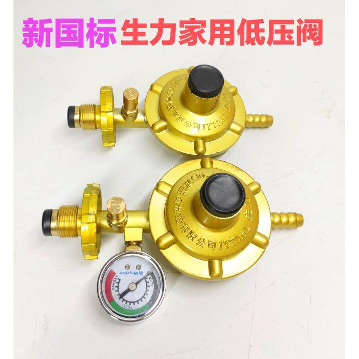 生力牌瓶装液化石油气调压器家用新款低压阀新国标防爆防漏煤气阀