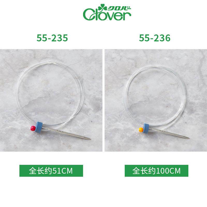 日本进口Clover可乐环形防解别针防脱袖领口下摆圆形别针编织工具