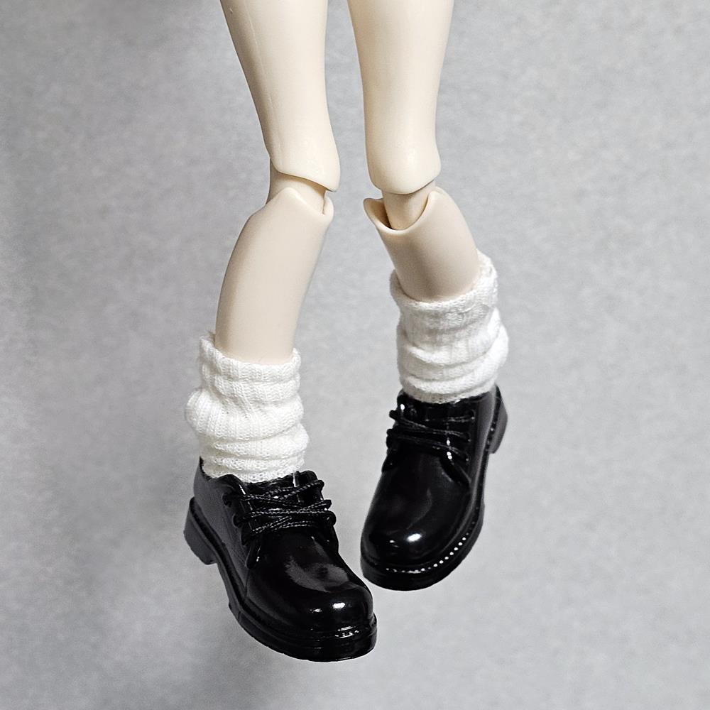 Ob11 10k逃生计画Bjd婴儿服装鞋12分素身明月婴儿鞋Jk皮鞋空心鞋