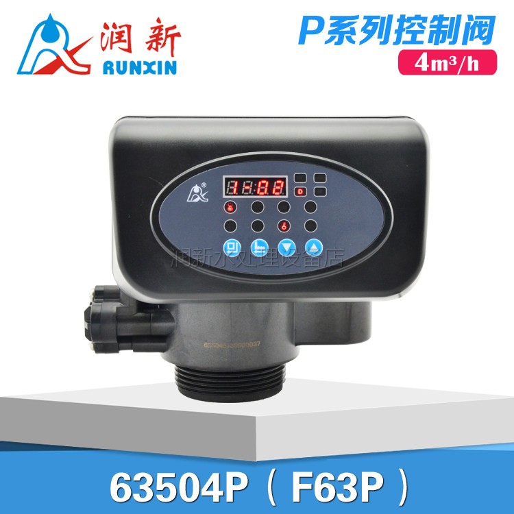 润新软化阀门 P系列软水自动阀顺流流量型4T/H 63604P F63P3/P1图片