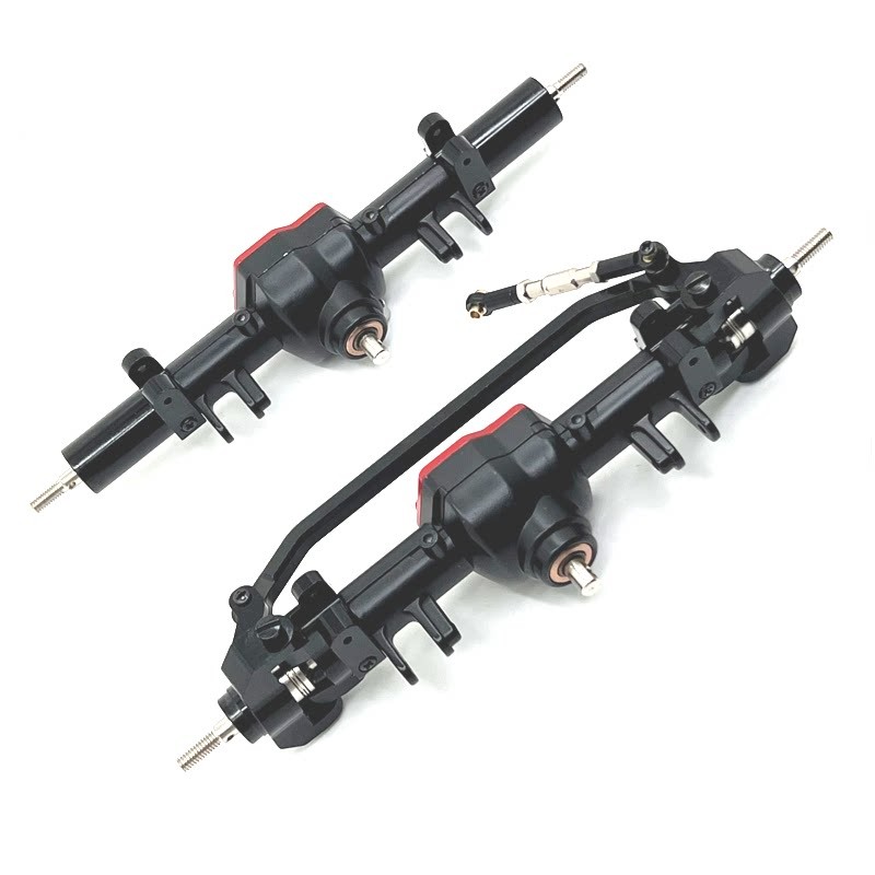 莽牛 MN128 MN86 G500 RC遥控车零配件金属升级前後桥差速器总成