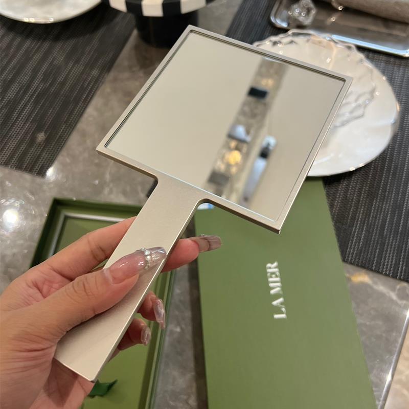 礼物 lamer镜子便携随身镜翻盖小镜子大牌补妆镜赠品高级感伴手礼