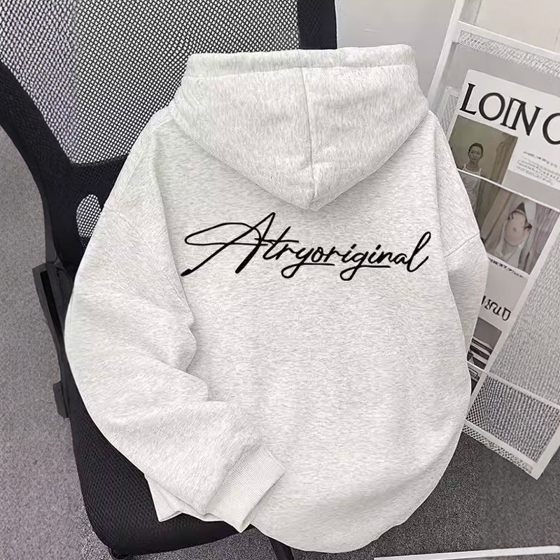 青少年重磅美式卫衣男女秋冬高街