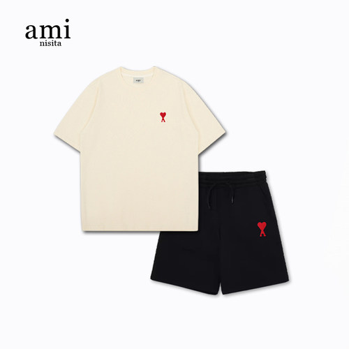 AMI儿童套装夏季亲子休闲两件套